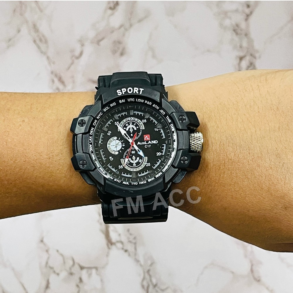 Jam Tangan SPORT Pria ANTI AIR Strapp Rubber Galvano [HARGA GROSIR]