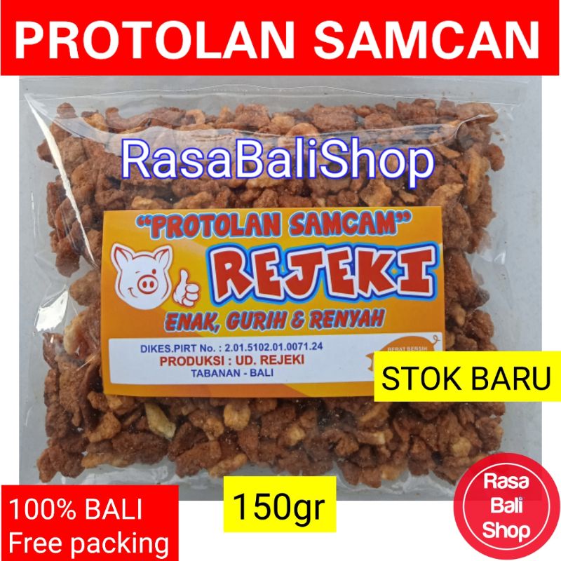 

PROTOLAN SAMCAN REJEKI, KRUPUK SAMCAN REJEKI, SAMCAN REJEKI 150gr