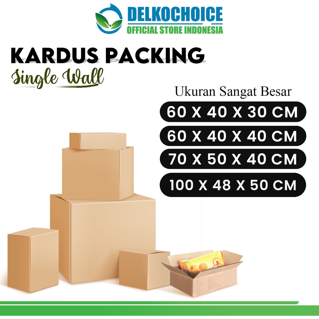 

KARDUS PACKING KARTON XTRA LARGE BOX KOTAK DUS SANGAT BESAR POLOS TEBAL RUSFET PACKAGING