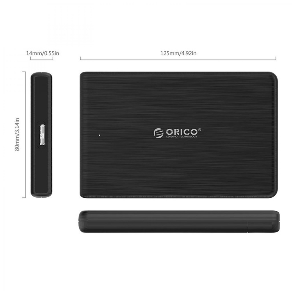 ORICO 2.5 inch USB 3.0 HDD Enclosure - 2189U3 ( Al-Yusi )