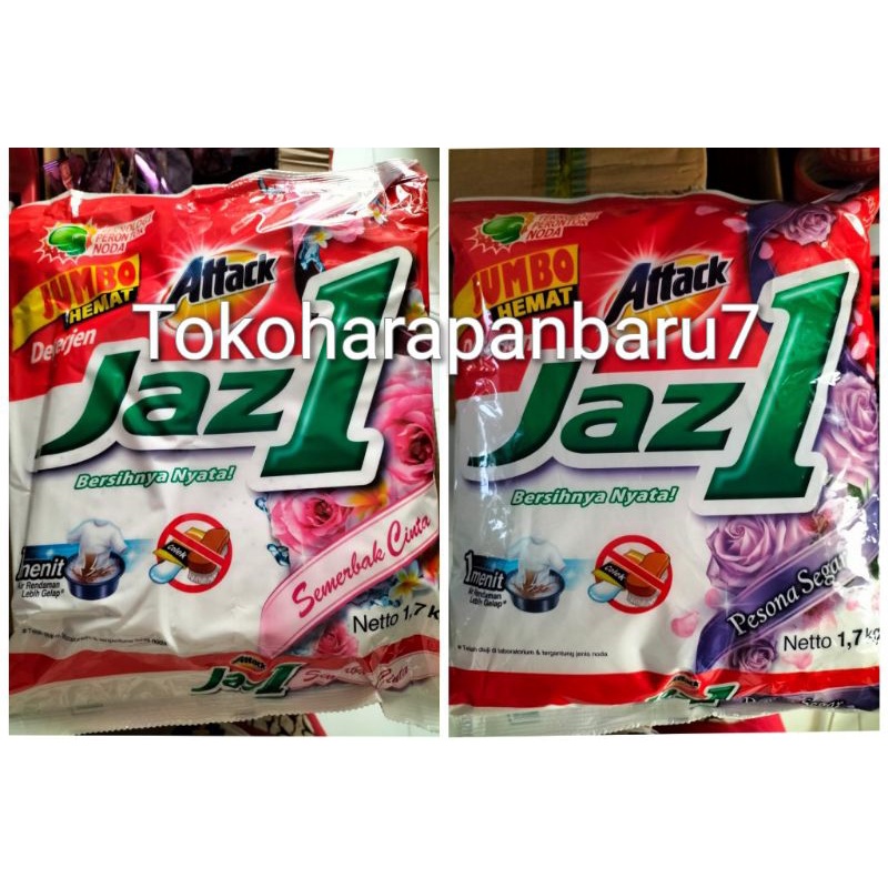 Detergent Jaz1 1700gr / Detergen Jaz1 1700gram / Deterjen bubuk Jaz1 1700gr / Detergent Jaz1 1.7kg S