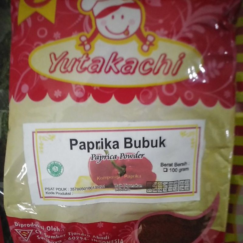 

Yutakachi Paprika Bubuk 100gr