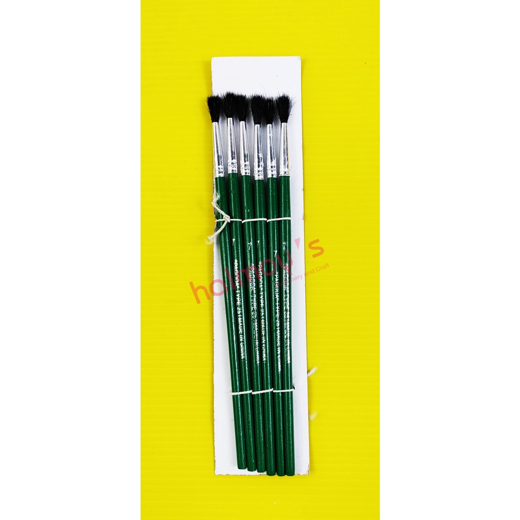 

KUAS LUKIS CAT AIR PAGODA NO. 7 ( 6 PCS )