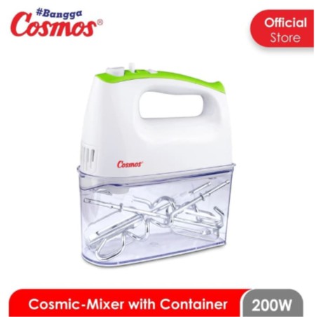 Cosmos Hand Mixer / Mixer Tangan With Container CM-1579 Pencampur