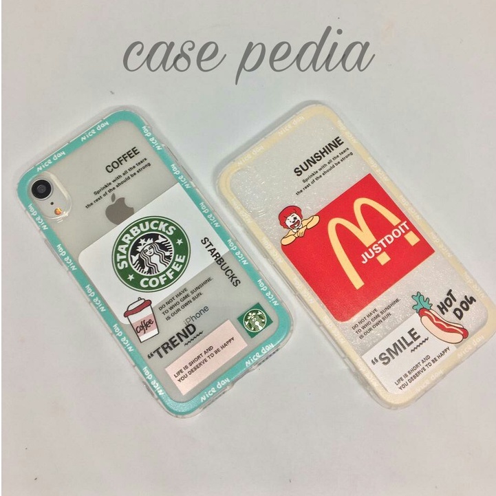 Case Casing Samsung M11 M21 M31 M51 M21S M30S M32 Prime A10 A20 A30 A50 A10S A20S A02S A03S M10 M10S M32 Silikon Casing MCD &amp; Starbucks