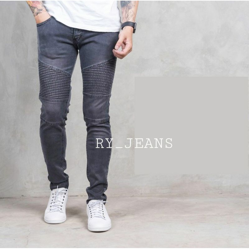 JEANS BIKERS PRIA CELANA PANJANG BIKERS STREETH