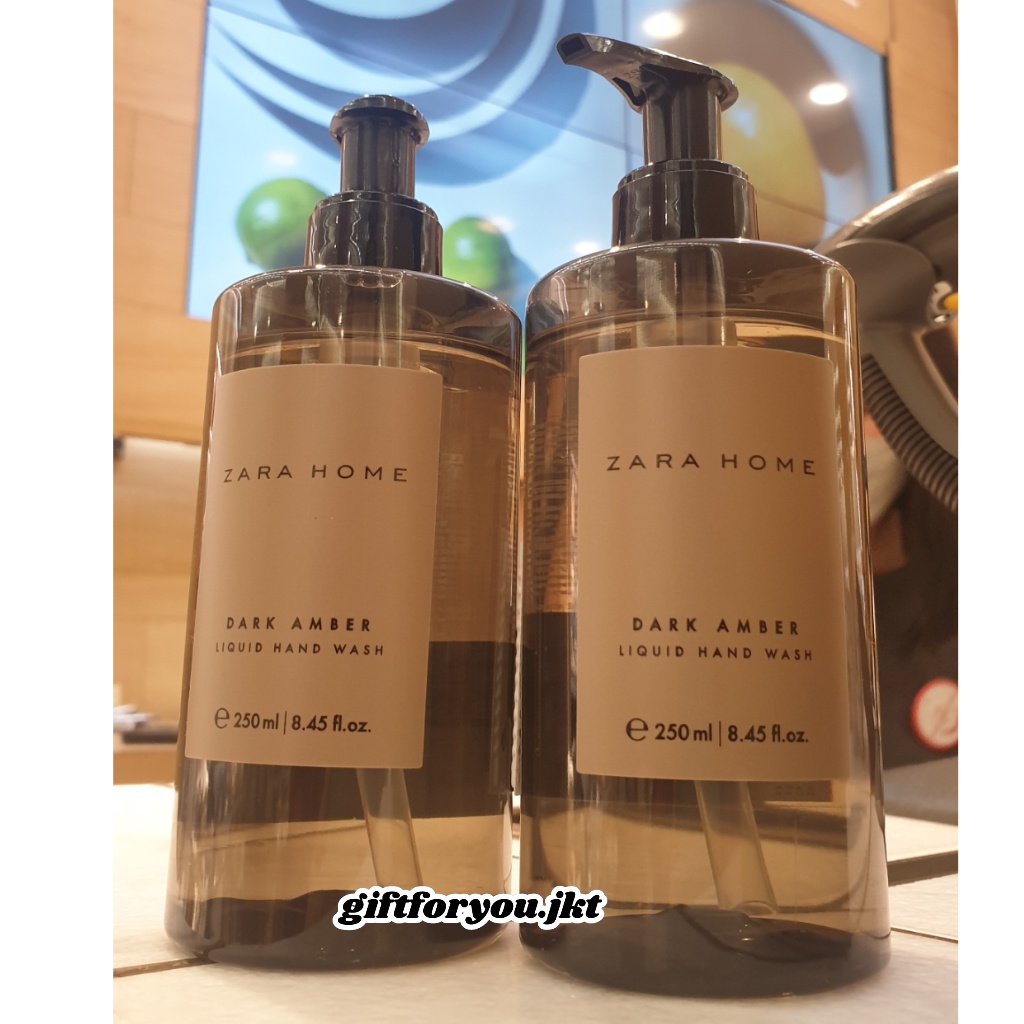 Zara Home Dark Amber Hand & Body Cream / Hand Wash 250 500 ml Original Body Lotion / Soap Sabun
