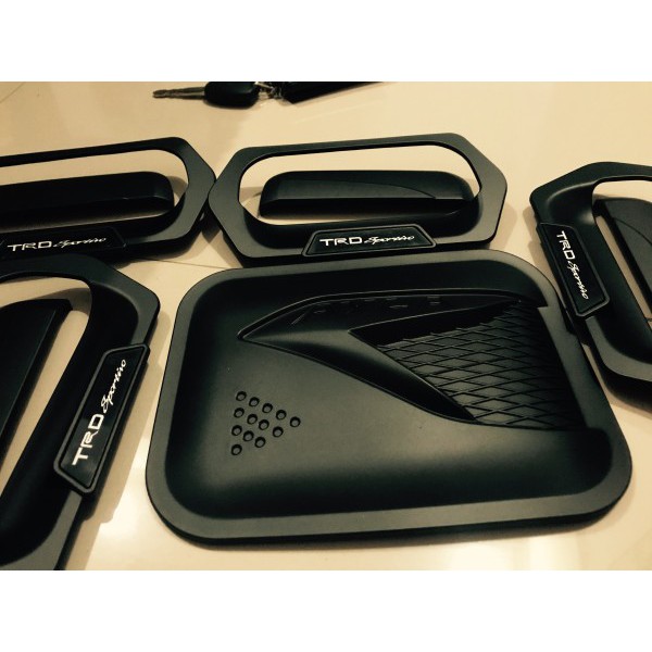 Paket Outer Handle Tank Cover Ayla 2012-2022 VVTI Hitam