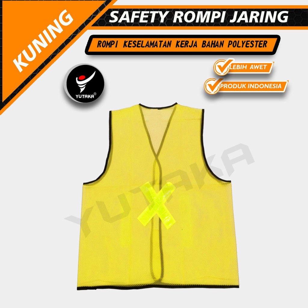 ROMPI JARING _ROMPI SAFETY warna kuning