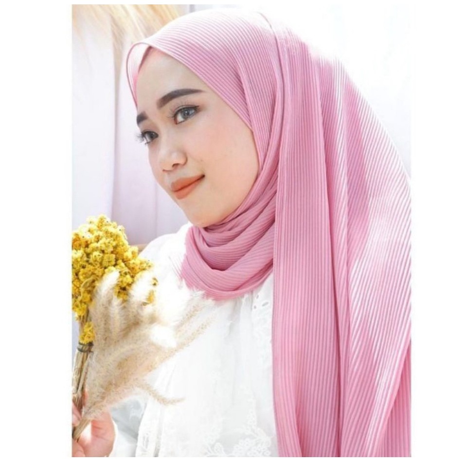 HIJAB PASHMINA PLISKET / HIJAB PLISKET FULL / KERUDUNG PASMINA PLISKET