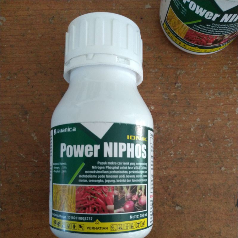 Nutrisi pupuk cair ionik POWER NIPHOS 250ML