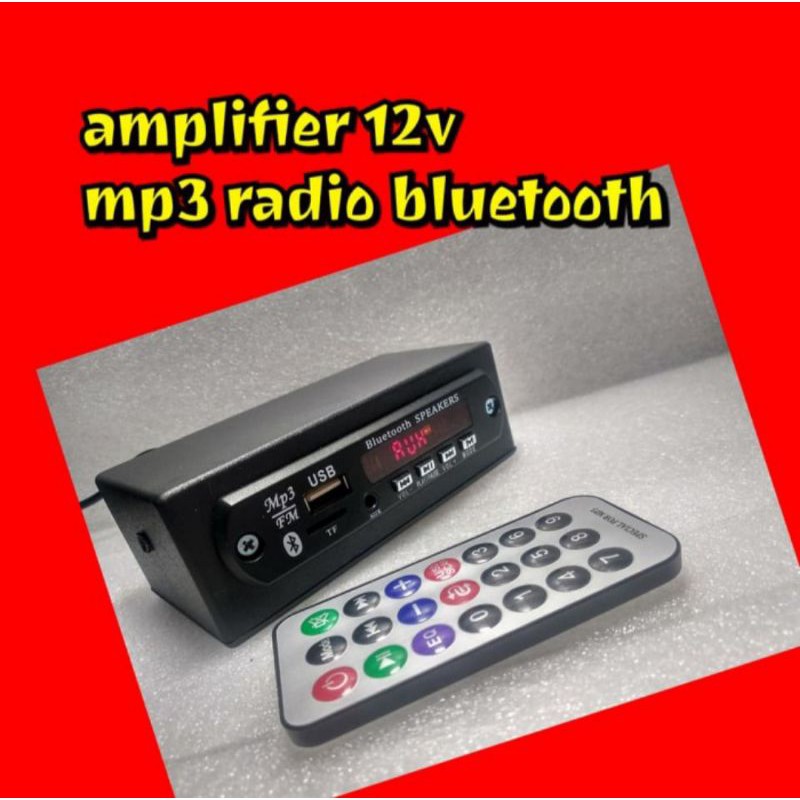 amplifier mini Bluetooth mp3 12volt