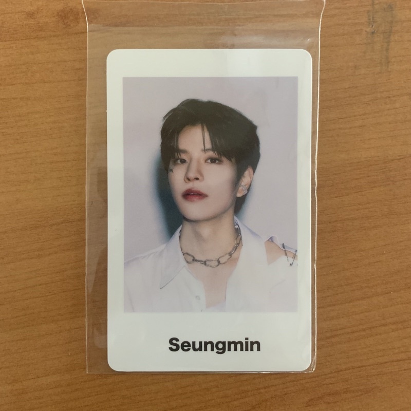 PHOTOCARD PC SCARS SEUNGMIN