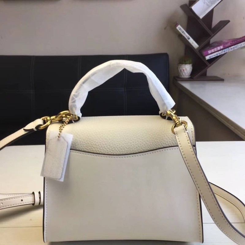 TAS WANITA SELEMPANG WOMEN BAG CH TABBY TOP HANDLE 20 IN SIGNATURE WHITE 636