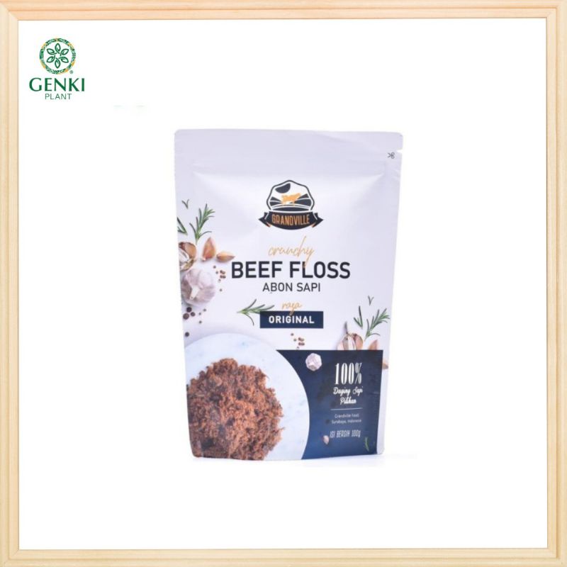 

Grandville Crunchy Beef Floss Original / Abon Sapi - 100 g