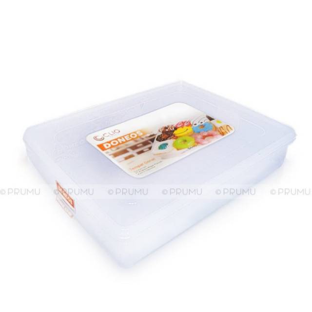Clio - Tempat Donat Plastik - Kotak Donat Plastik - Doneos