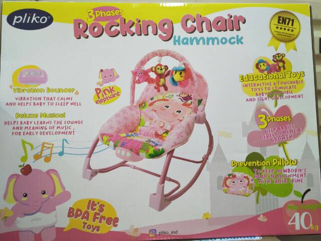 baby pink rocking chair