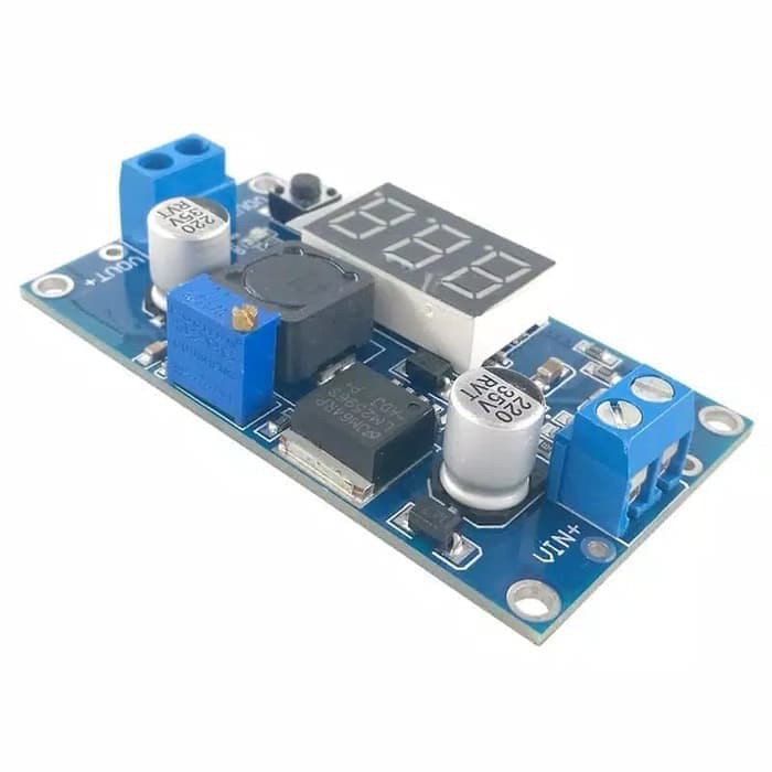 LM2596 Voltmeter Step down DC-DC Adjustable Module 4.0-40v ke 1.3-37v