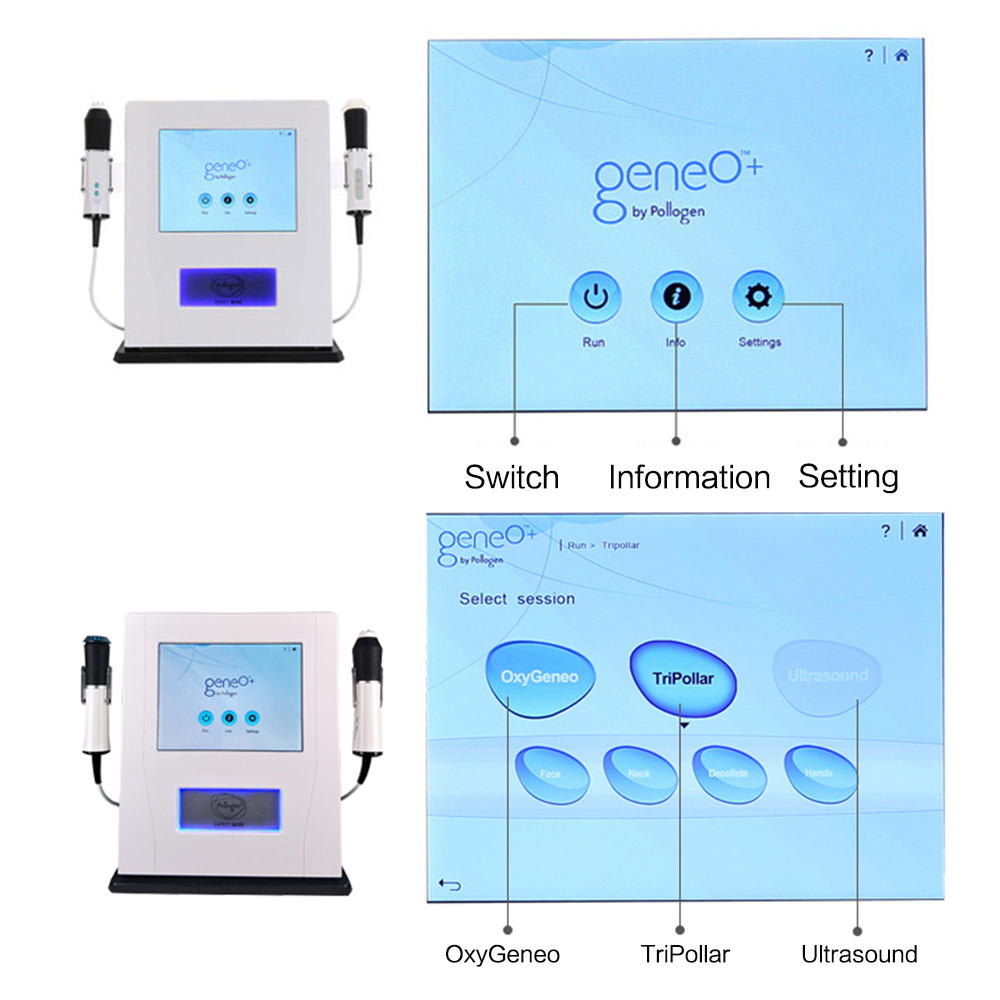 Oxygeneo 3 In1 Ultrasound RF Radio Frequency Alat Oxygeneo