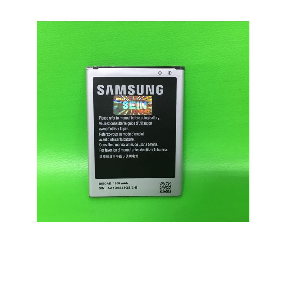 [RO ACC]  BATTERY BATERAI BATRE SAMSUNG S4 MINI I9190 B500AE ORIGINAL 99%