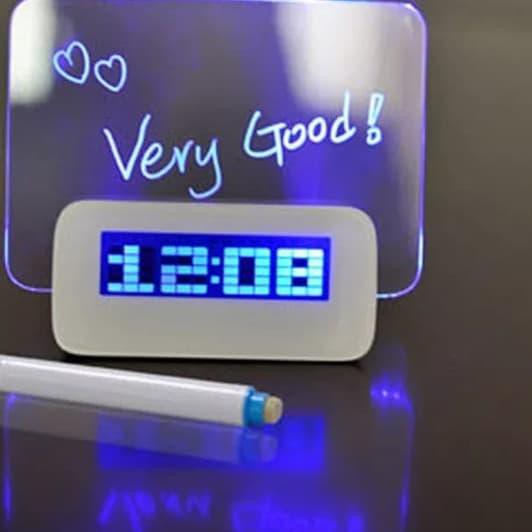 ➴ Jam Digital LED Memo / Jam Digital Meja / Jam Meja Digital ➶