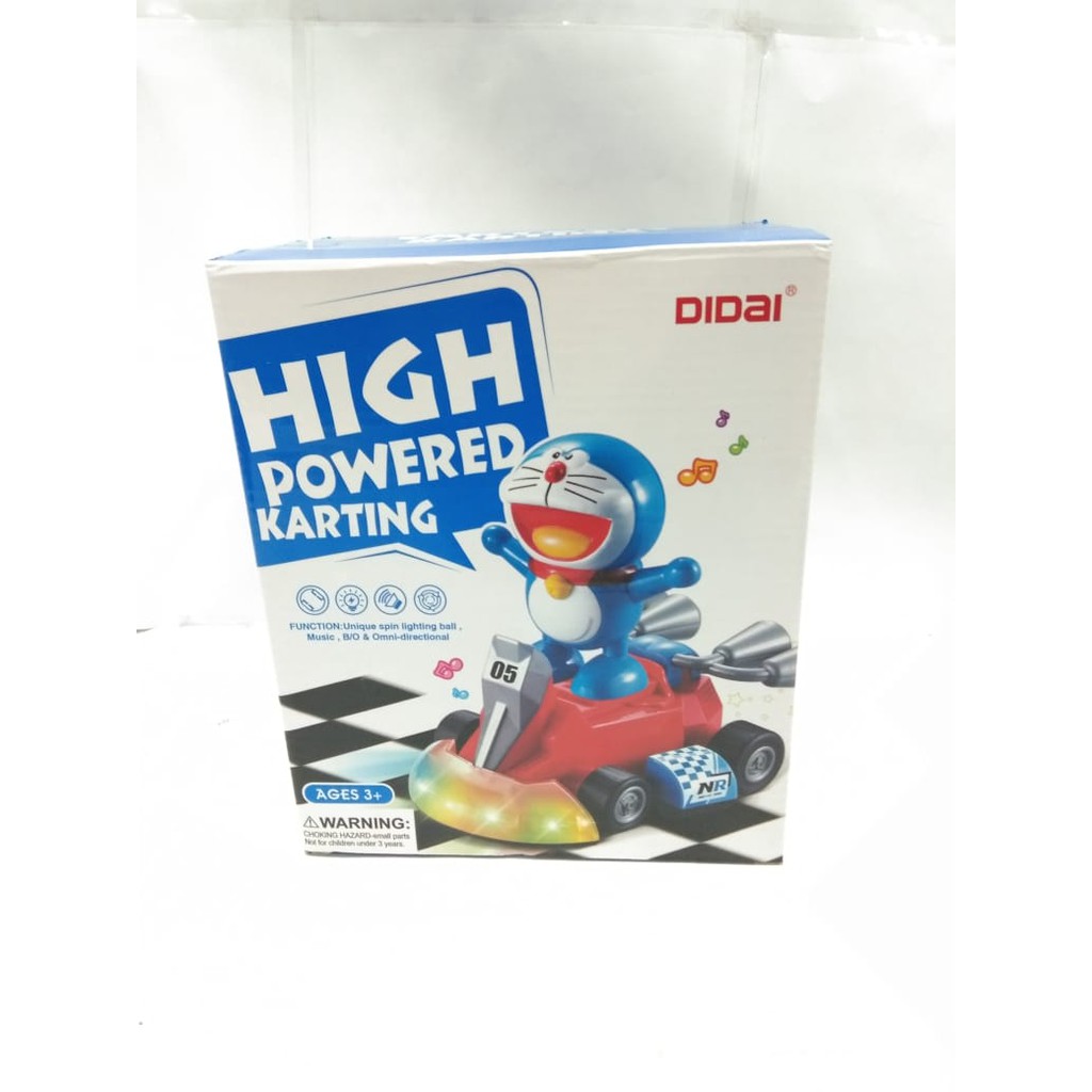 Mainan Anak karting Doraemon - gocar doraemon bump and go - LD144D