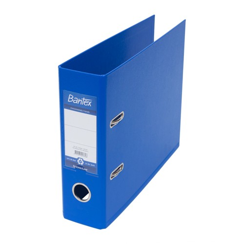 

[Zada] Bantex Lever Arch File Ordner Plastic A5 Kwitansi 7cm Blueberry1453 62