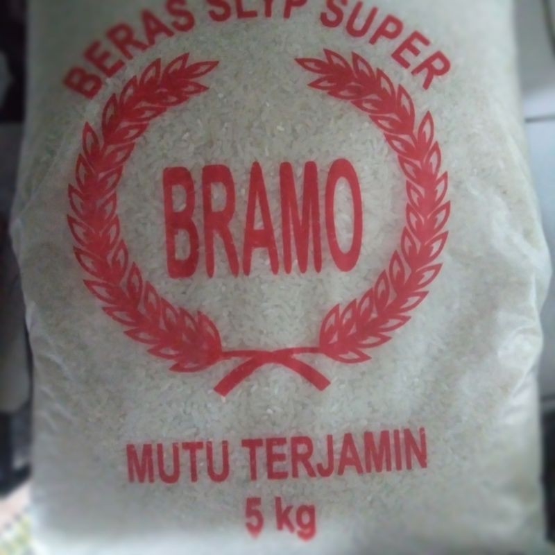 Beras pulen 5 kg Strawberry dan Bramo