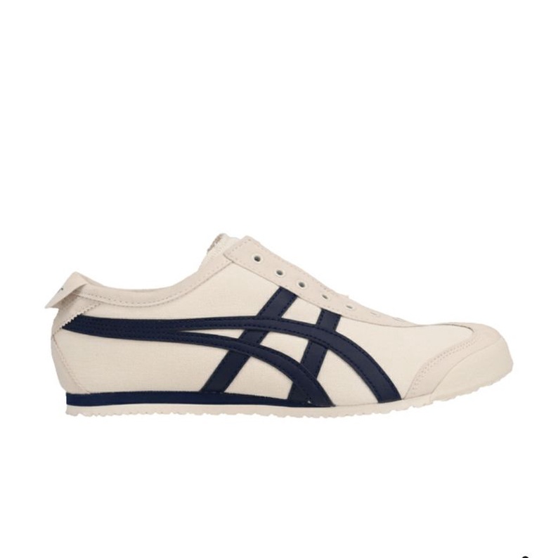 Onitsuka Tiger Mexico 66 Slip On Cream Navy ORIGINAL Material