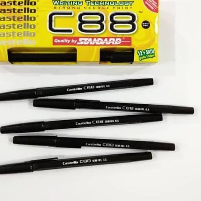 

Lari⚡ ✫↔ Pulpen Standard Castello C88 ( 12 pcs ) paling murah