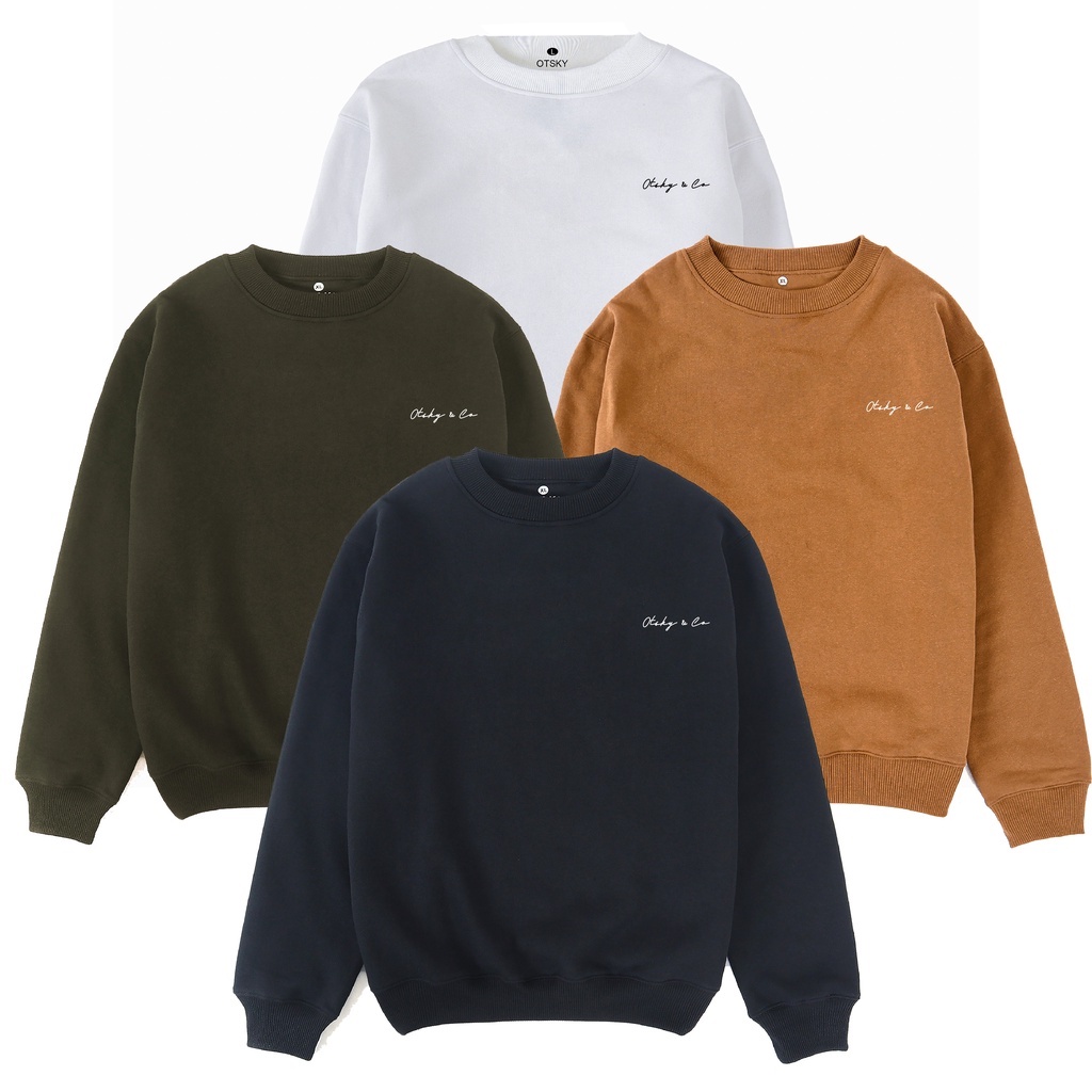 Otsky Crewneck Font Left Signature Premium