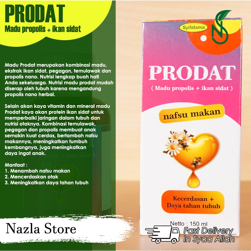 

MADU PRODAT (MADU PROPOLIS + IKAN SIDAT ) 150ML