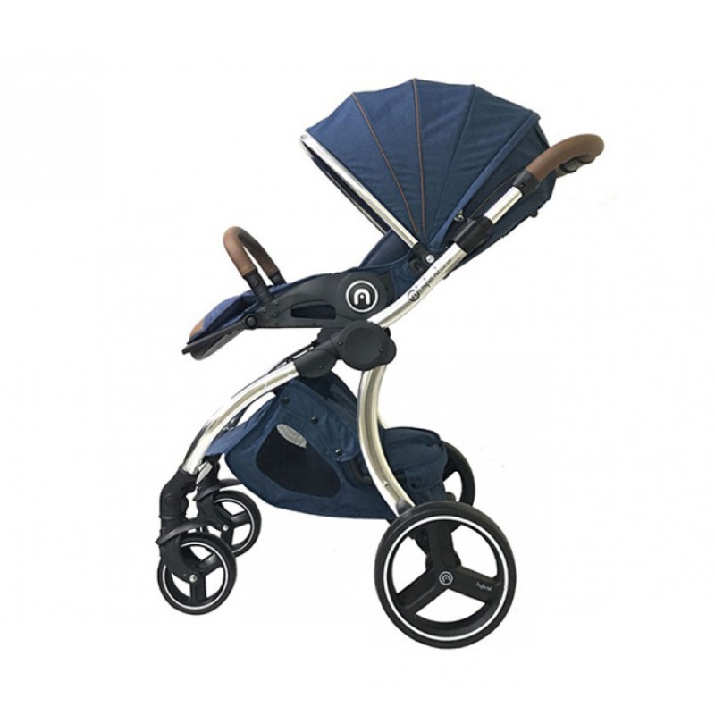 Hybrid Curve Stroller Mirror frame - Blue