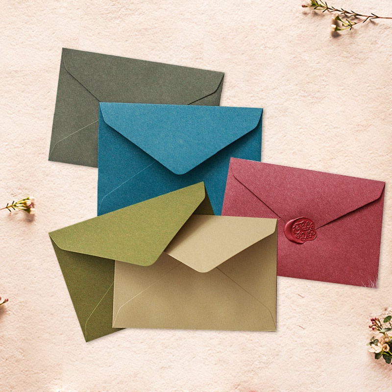 Creative Retro Solid Color Envelope Simple