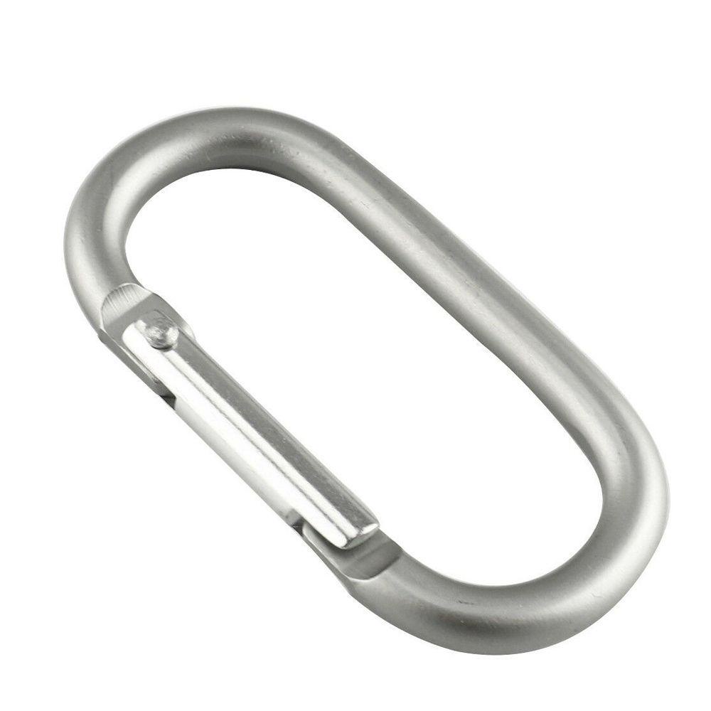 Wonder2 /5 /10pcs Mendaki Carabiner Keselamatan Paduan Aluminium Cincin Camping Hiking Gesper Gantungan Kunci