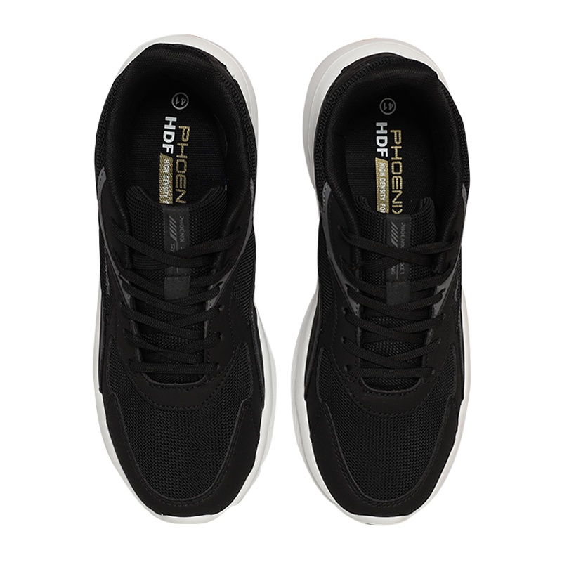 Phoenix Hadji Sepatu Sneakers Pria - Black