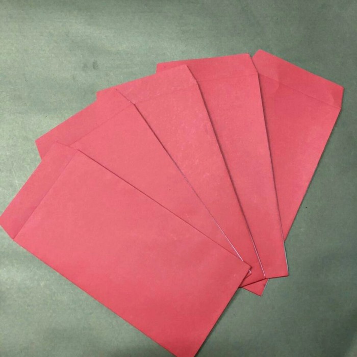 

Amplop Merah Polos Isi 10 / Angpao Merah Polos Isi 10 092