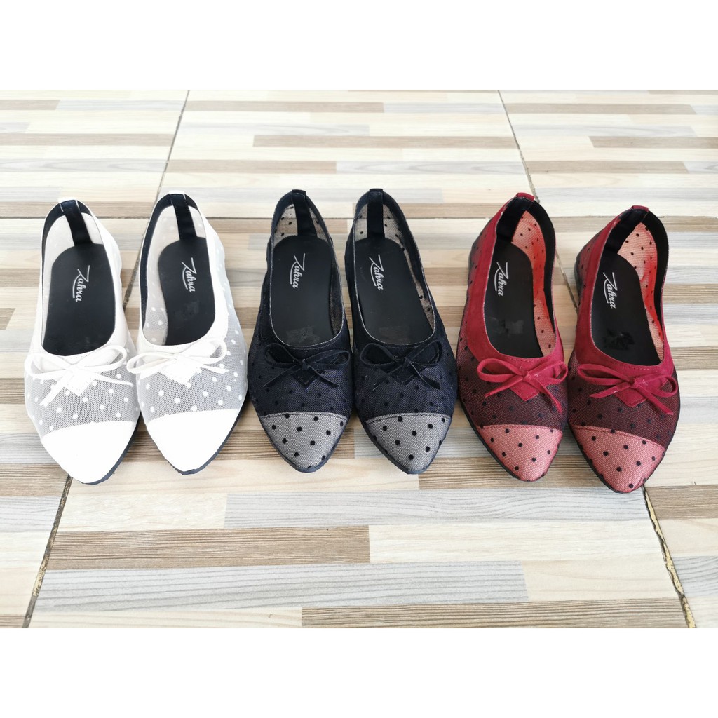 Arlaine- Violet Flat Shoes