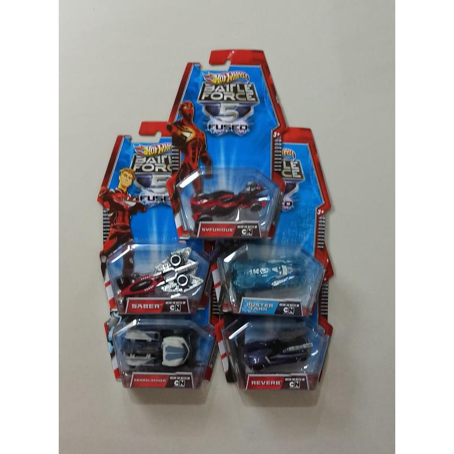 Hotwheels Hot Wheels Battle Force 5 Fused Terlaris