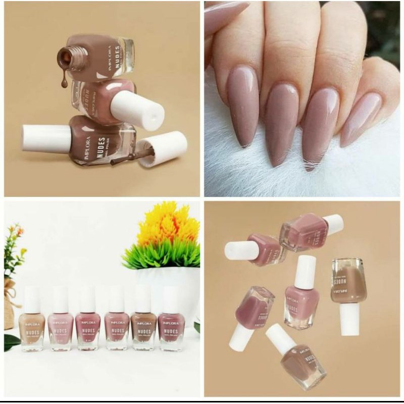 [COD] Implora Kutek Kuku Nail Polish Original BPOM / Kutek Kuku Cat Kuku Nude Red Wonder Clear