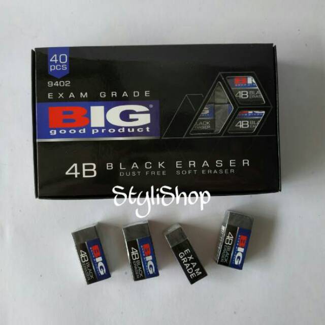 

Penghapus BIG 9401 dan 9402 Exam Grade Eraser 4B