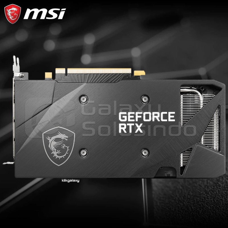 VGA MSI GEFORCE RTX 3050 VENTUS 2X OC 8GB DDR6 128 BIT