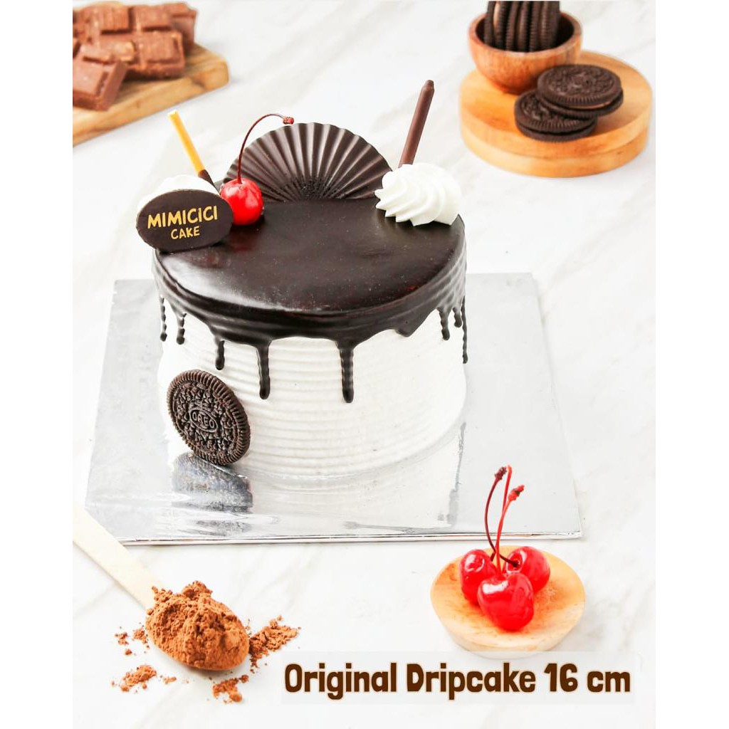 

Kue Ulang Tahun 16 cm - Drip Cake All Variant