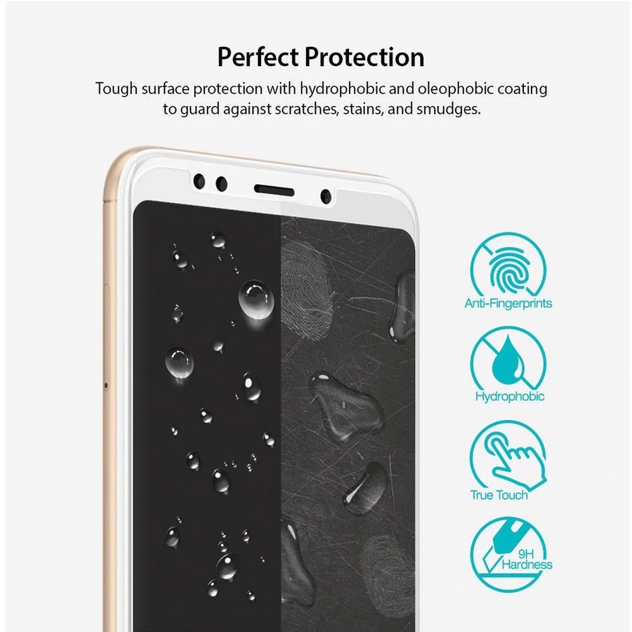 Ringke ID Tempered Glass Xiami Redmi Note 5 / Redmi 5 Plus Original