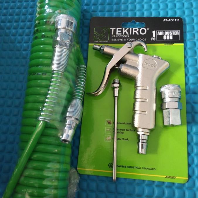 Selang Angin Kompresor 6 M Set - Alat Tiup Angin Kompresor Set Tekiro