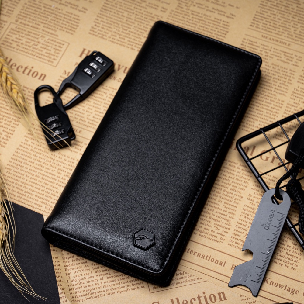 JFR Fashion Dompet Pria Bahan Kulit PU JP49 Panjang Treasure Series-6