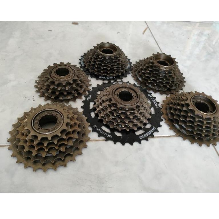 (P-OBI ✔>) Gir / freewheel sprocket 5 6 7 8 speed / freewheel sprocket 7 speed shimano||amanah