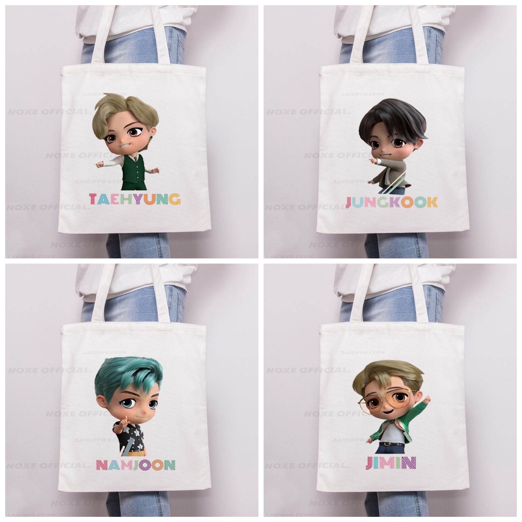 TOTE BAG KANVAS KOREA BOYBAND