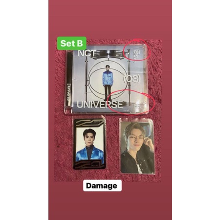 jewel NCT 2021 universe jaehyun sungchan set