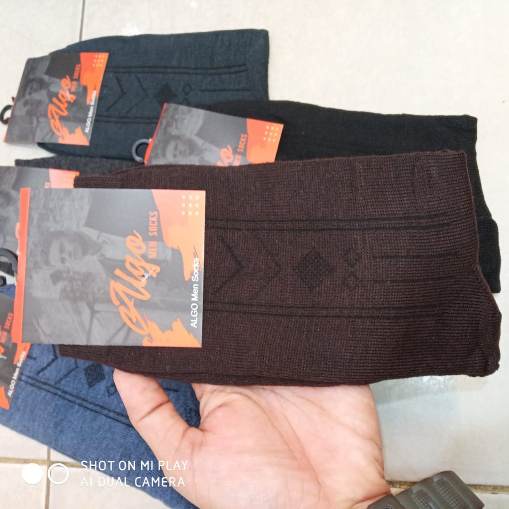 KAOS KAKI PRIA  /KAOS KAKI BAHAN COTTON ADEM. MENYERAP KERINGAT / kAUS KAKI KERJA PRIA SEBETIS